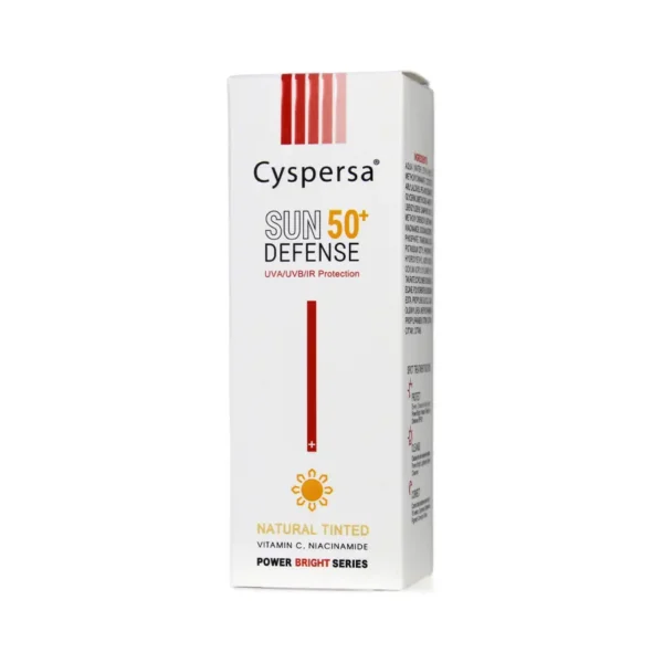 کرم ضد آفتاب ضد لک رنگ طبیعی سیسپرسا +SPF50