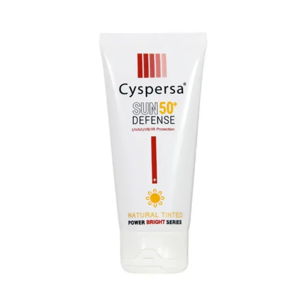 کرم ضد آفتاب ضد لک رنگ طبیعی سیسپرسا +SPF50